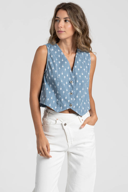 CHALECO MASSIMA GRAZIA ESTAMPADO