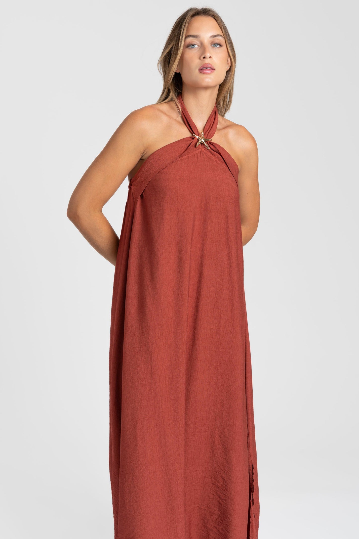 VESTIDO ARMONIAS TEEN MARINA