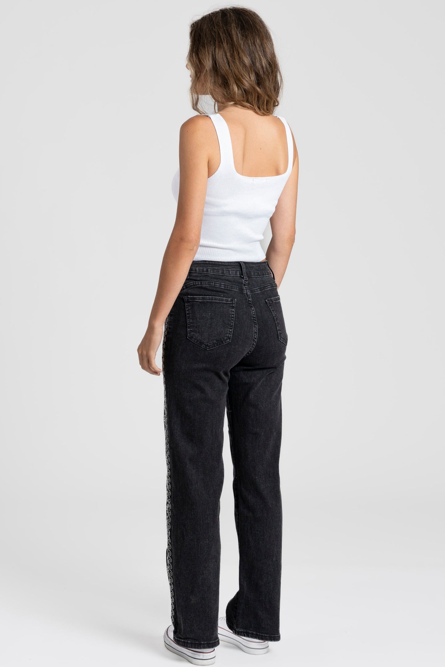 JEANS ARMONIAS TEEN BORDADOS