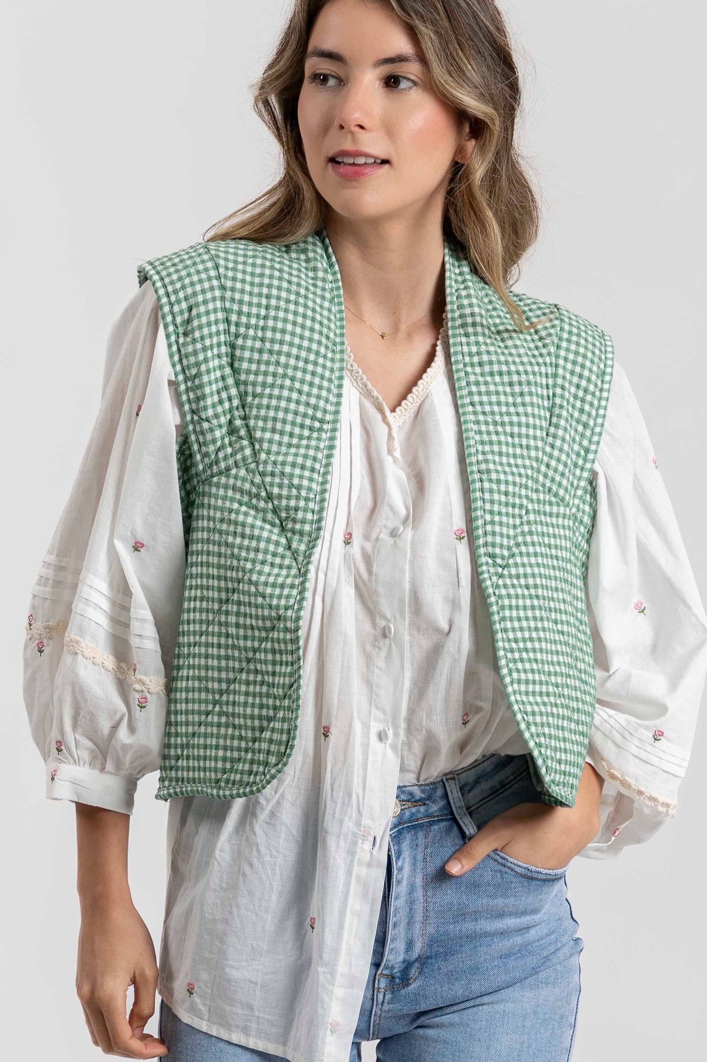 CHALECO MASSIMA GRAZIA PEONY