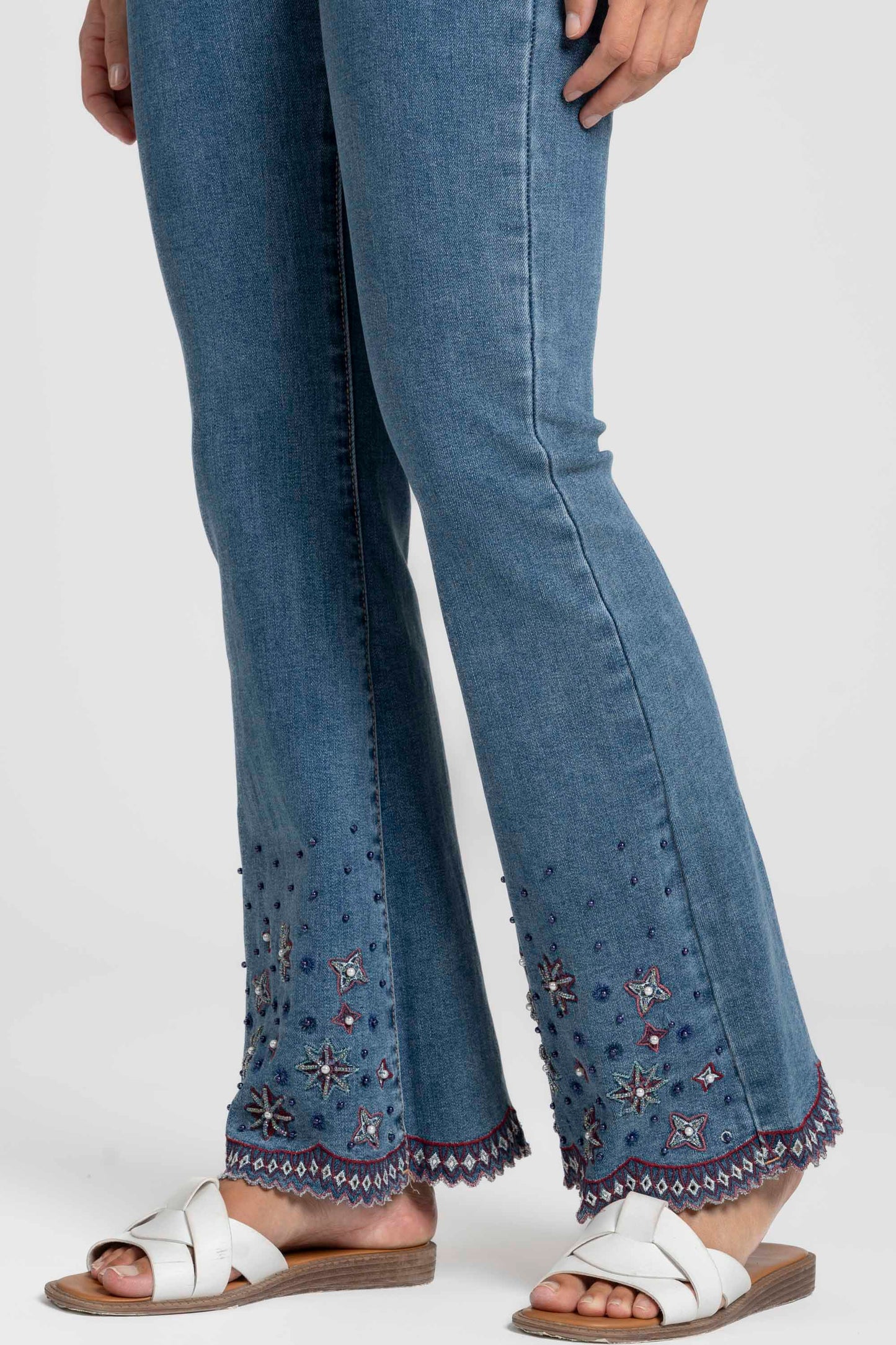 JEANS ARMONIAS ABALORIOS