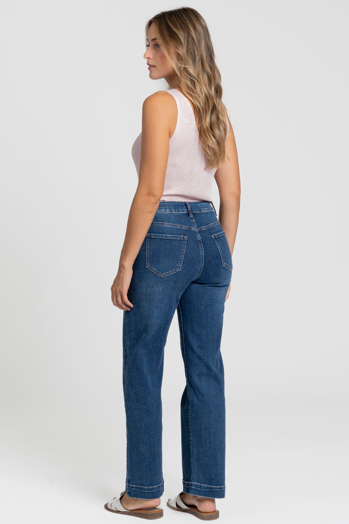 JEANS ARMONIAS BOTÓN