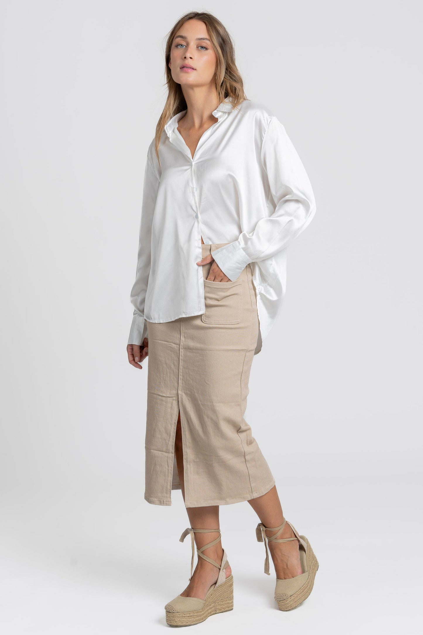 CAMISA ARMONIAS SATINADA