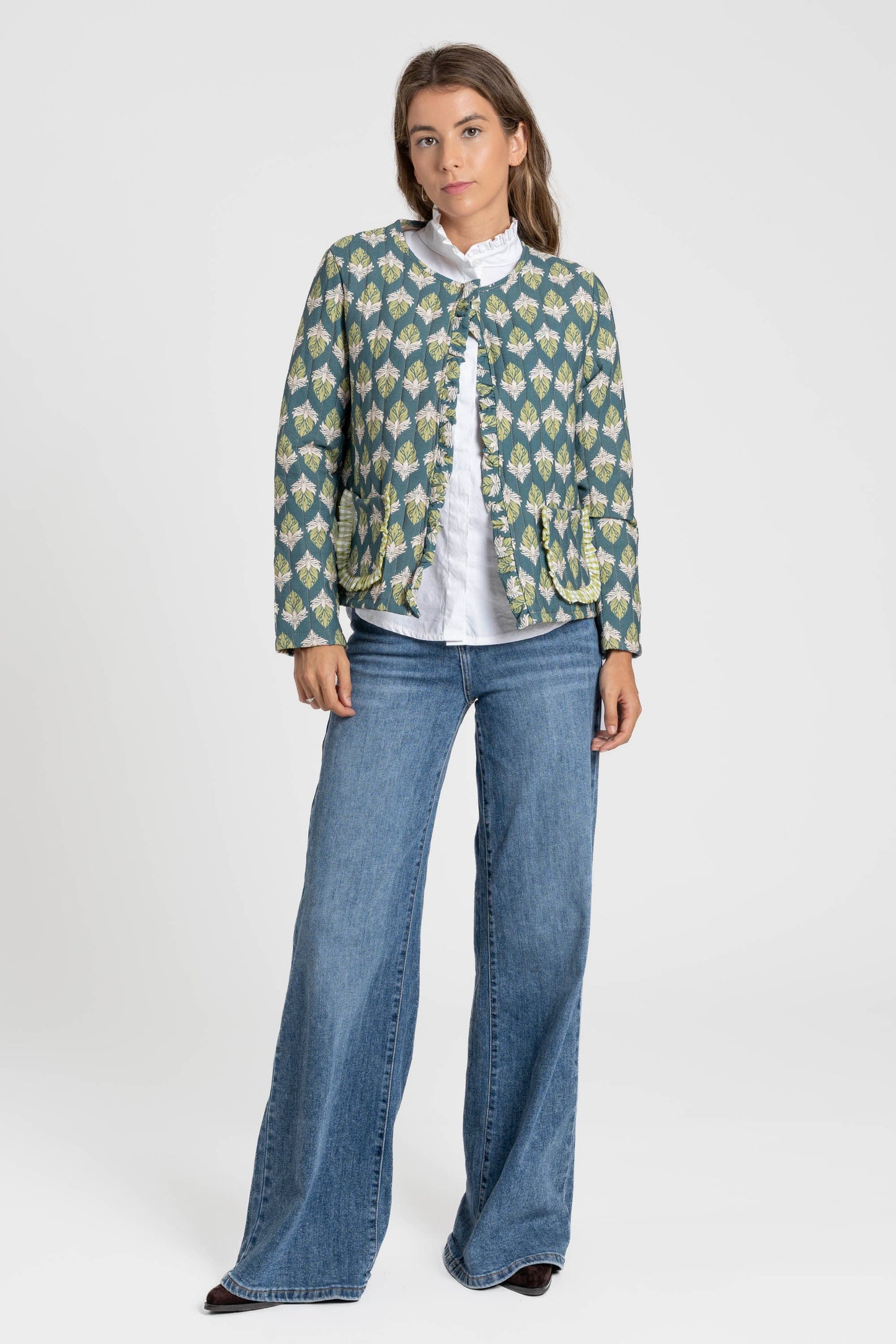 CHAQUETA ARMONIAS TEEN ESTAMPADA