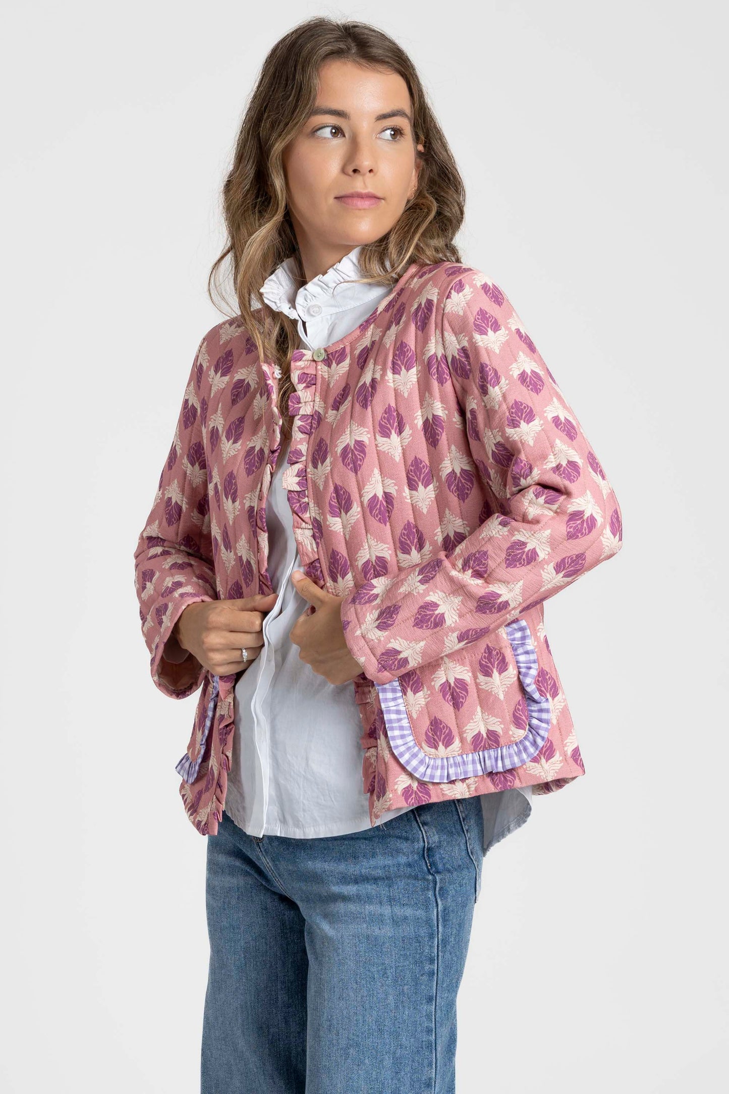 CHAQUETA ARMONIAS TEEN ESTAMPADA