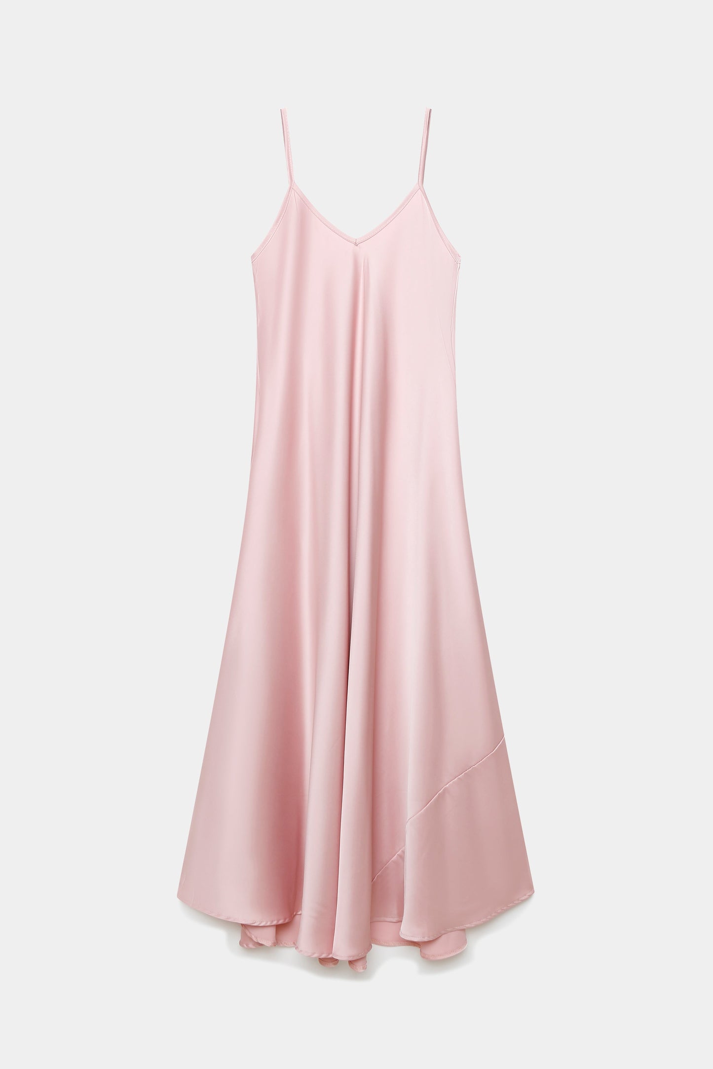 VESTIDO ARMONIAS SATINADA