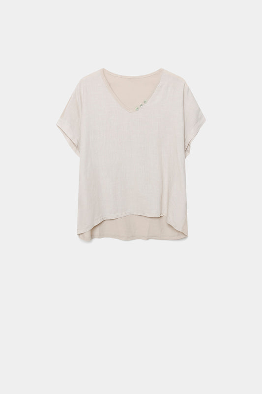 BLUSA ARMONIAS CURVE LINO