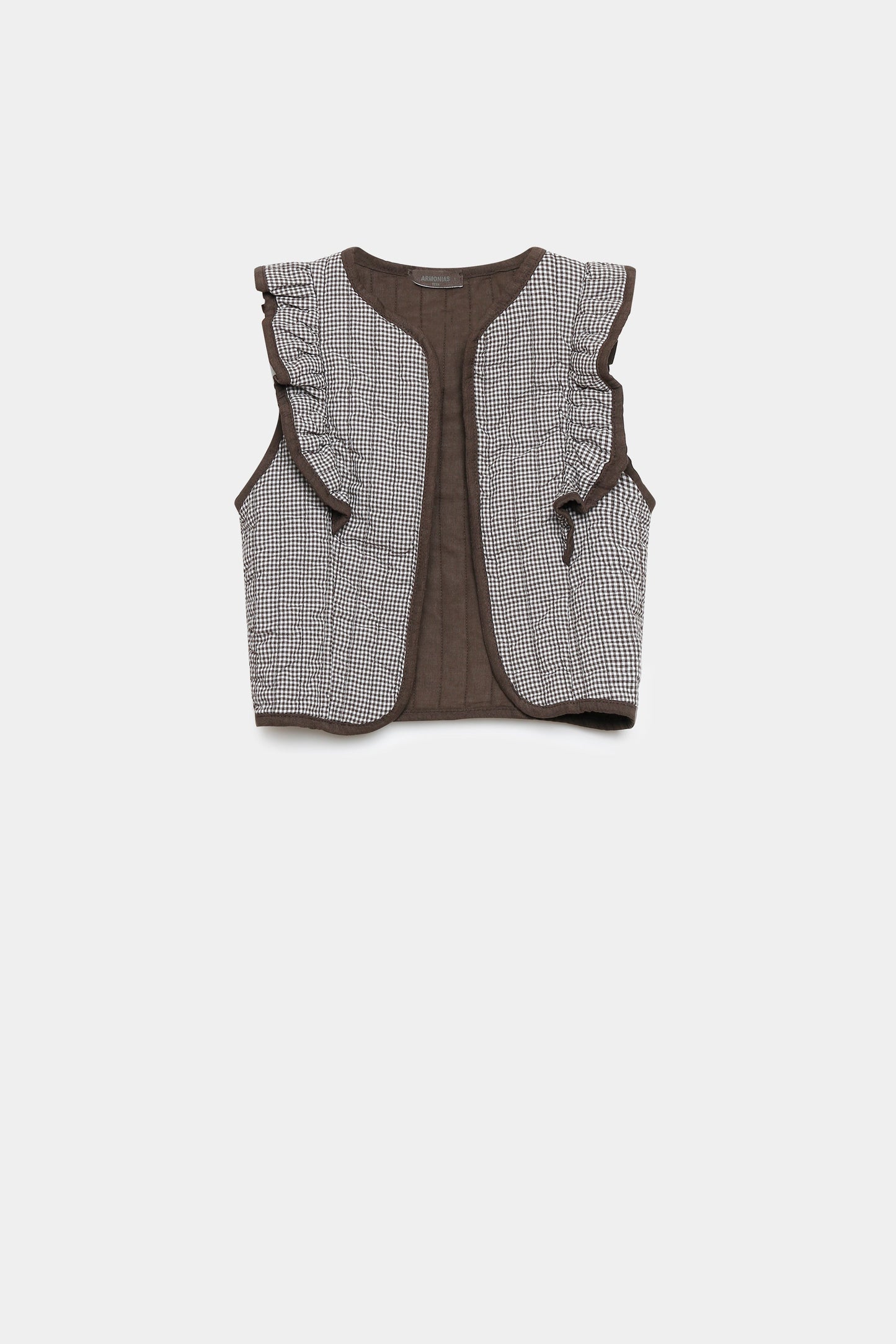CHALECO ARMONIAS TEEN CUADROS