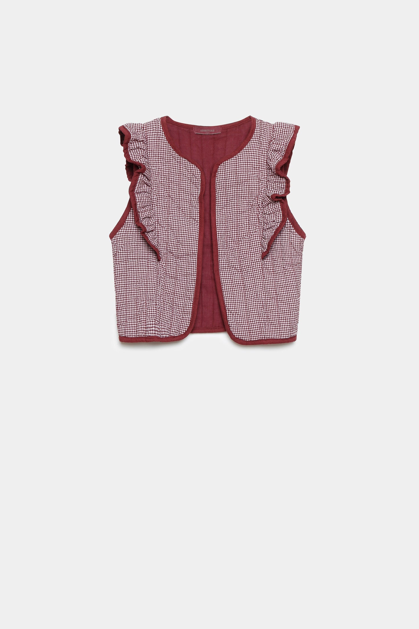 CHALECO ARMONIAS TEEN CUADROS