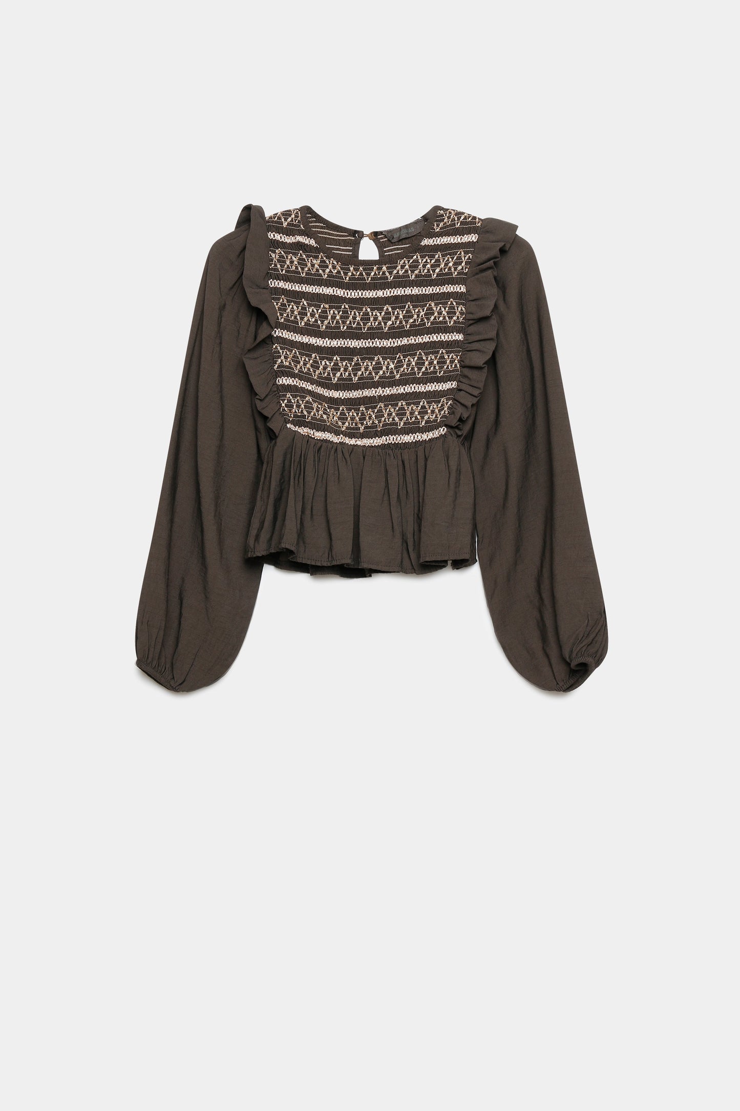 BLUSA ARMONIAS TEEN BORDADOS