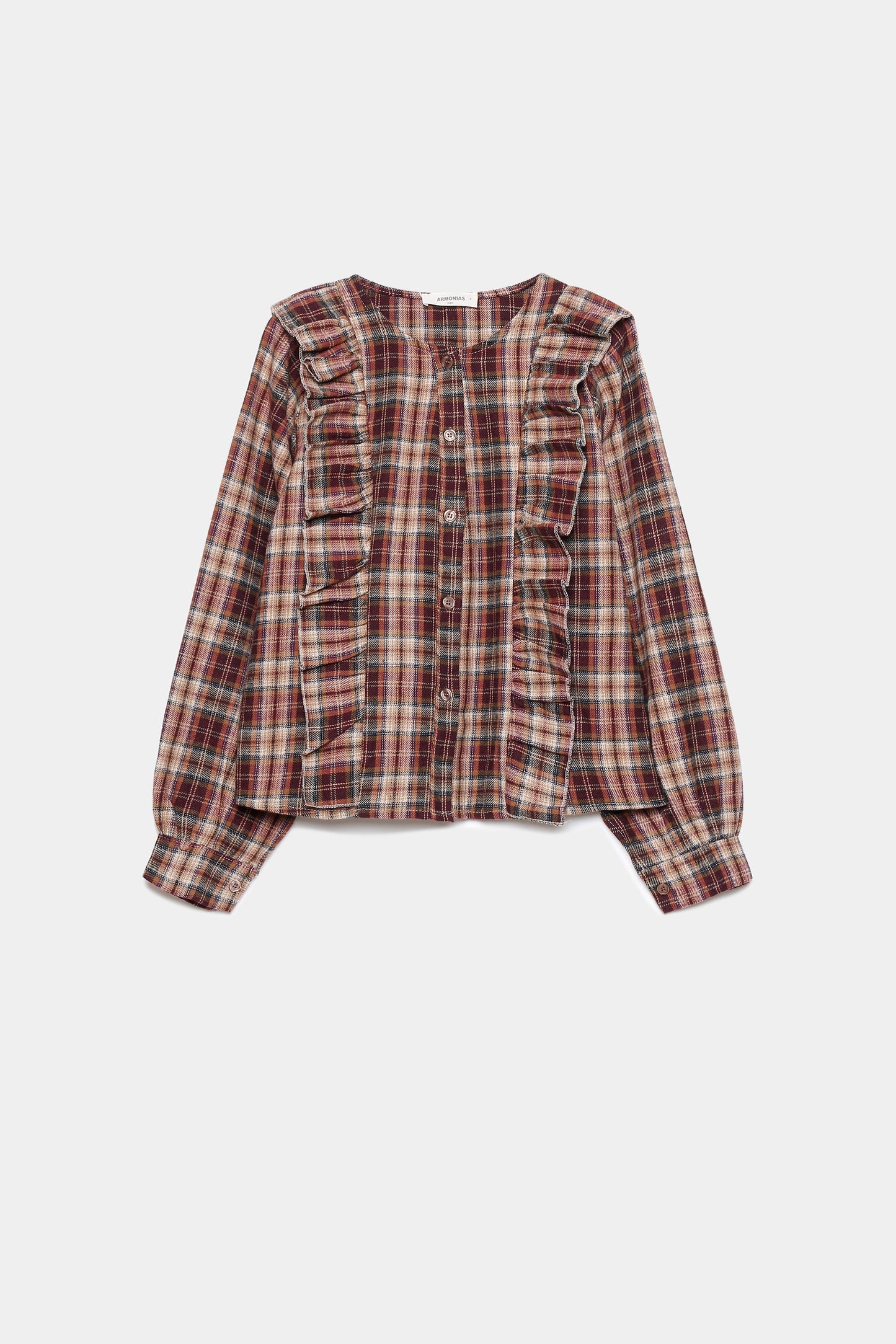 BLUSA ARMONIAS TEEN CUADROS