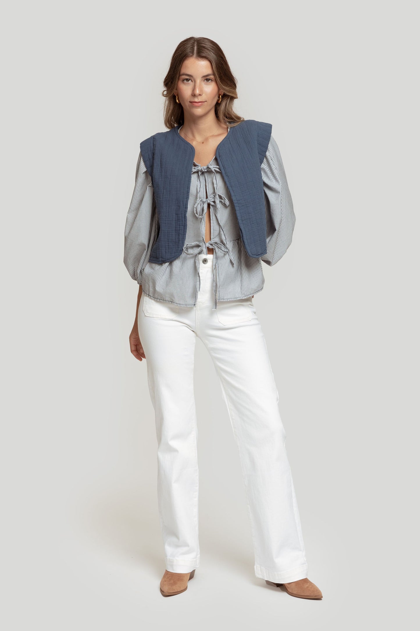 CHALECO MASSIMA GRAZIA COSTURAS