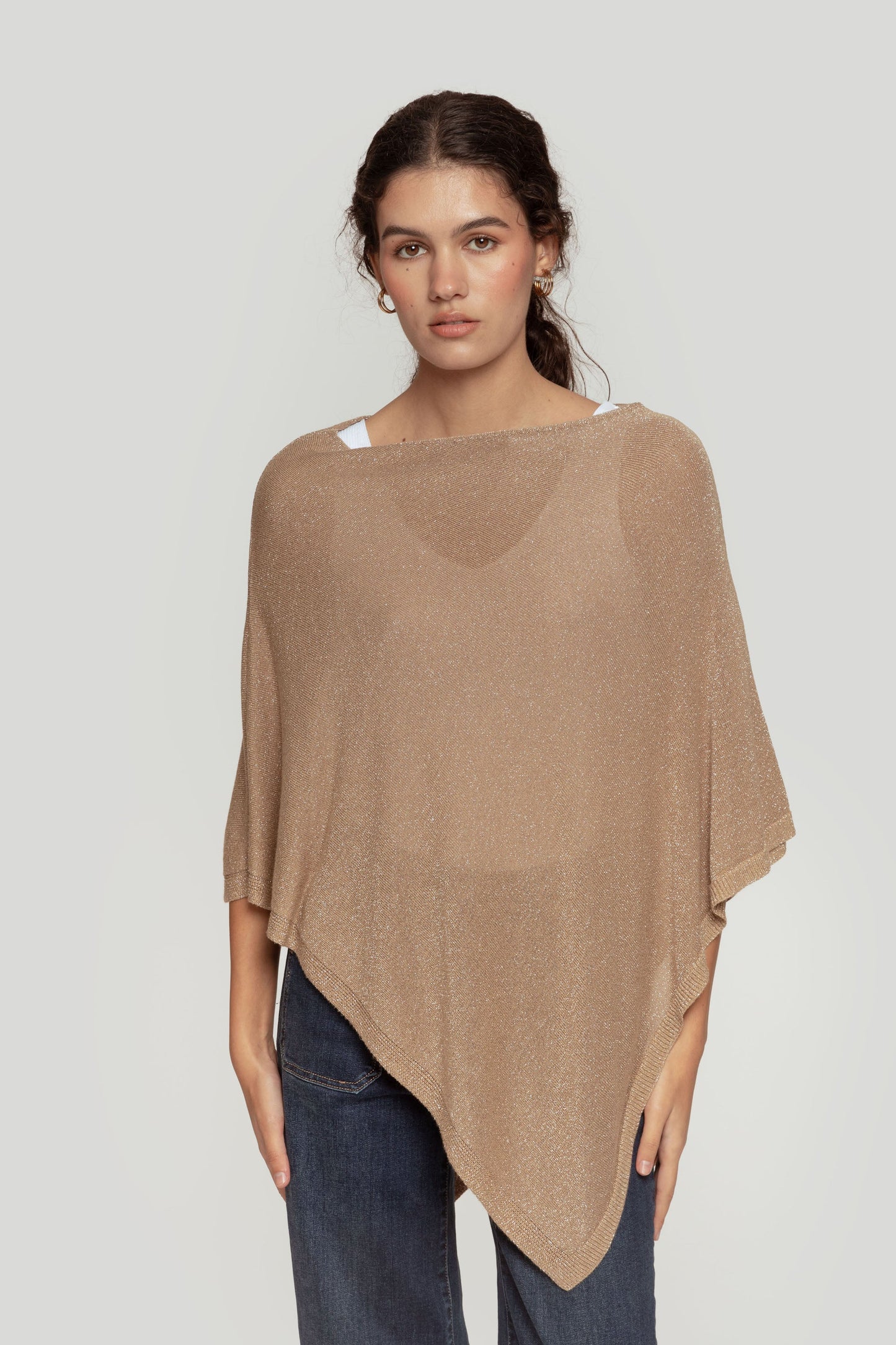 PONCHO ARMONIAS TEEN BRILLO