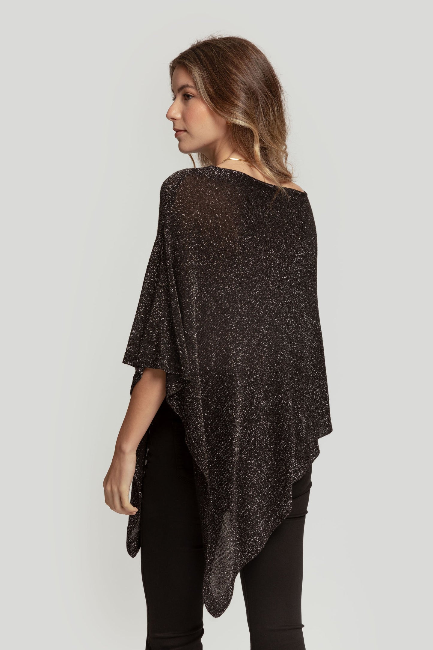 PONCHO ARMONIAS TEEN BRILLO