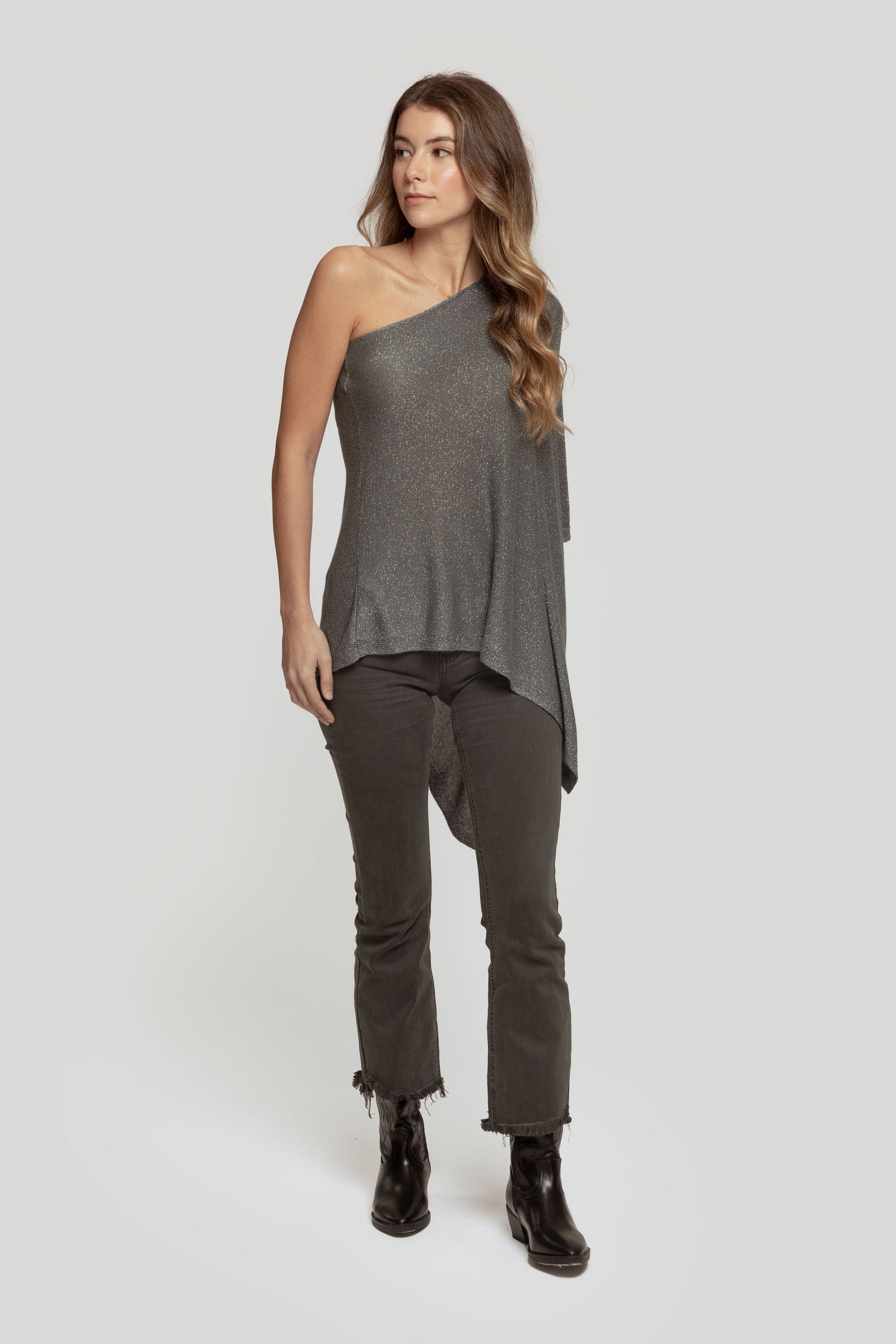 PONCHO ARMONIAS TEEN BRILLO