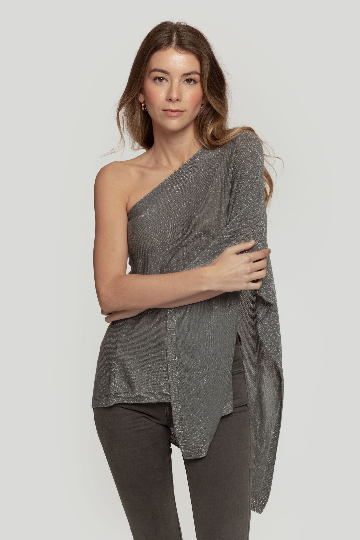 PONCHO ARMONIAS TEEN BRILLO