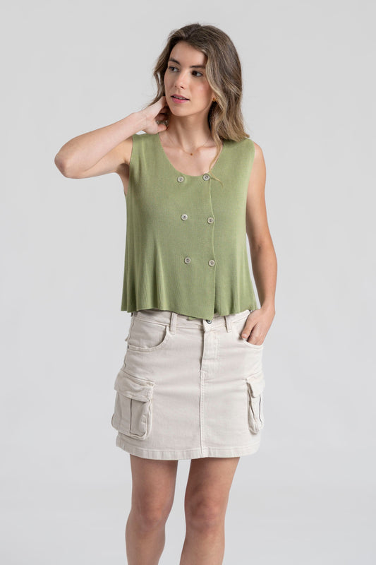 CHALECO MASSIMA GRAZIA CRUZADO