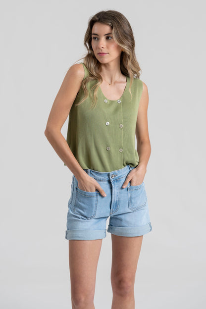 SHORTS MASSIMA GRAZIA TEJANO
