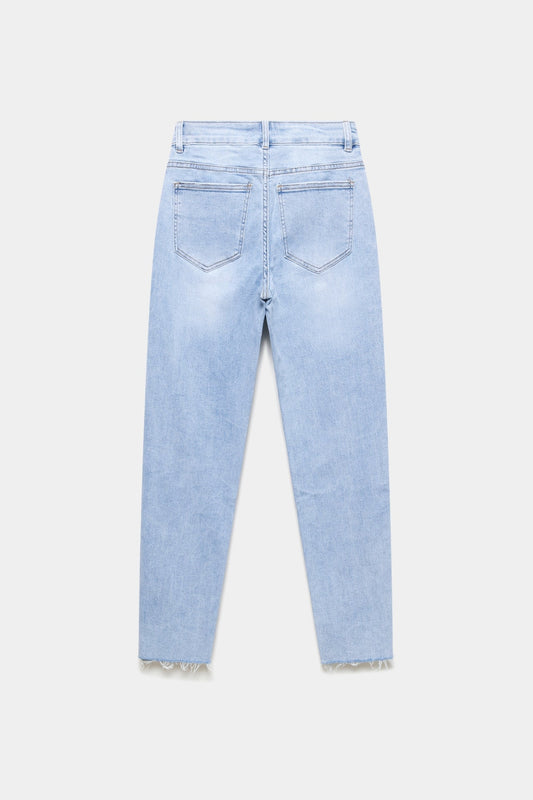JEANS LAULIA MOM STRETCH