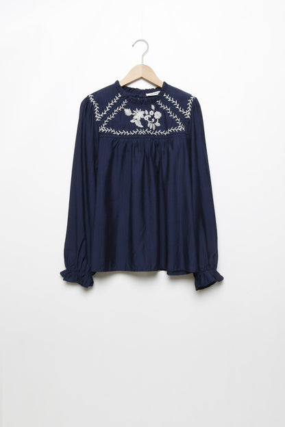 BLUSA ARMONIAS BURDEOS