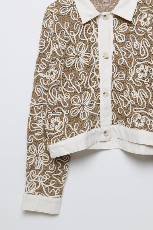 CHAQUETA ARMONIAS CALADA