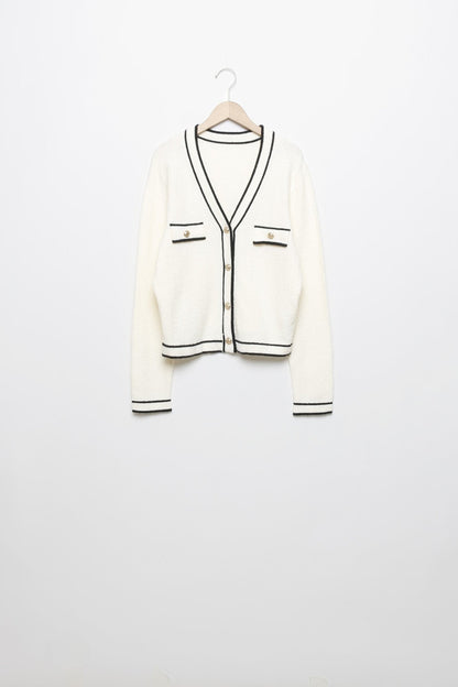 CHAQUETA PUNTO BOTONES