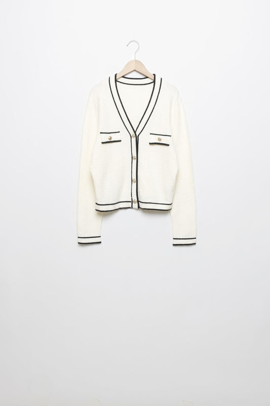 CHAQUETA PUNTO BOTONES