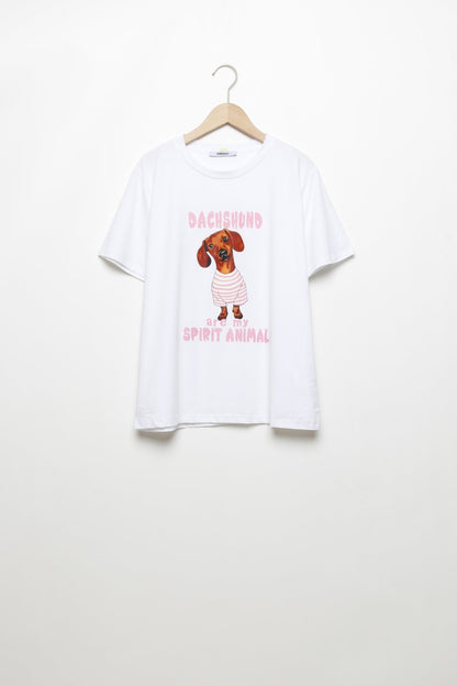 CAMISETA ARMONIAS DACHSHUND