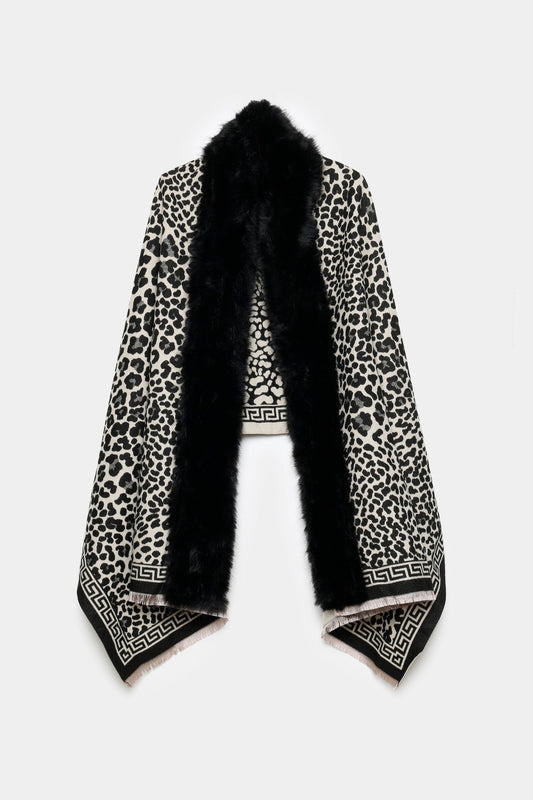 PONCHO ARMONIAS LEOPARD