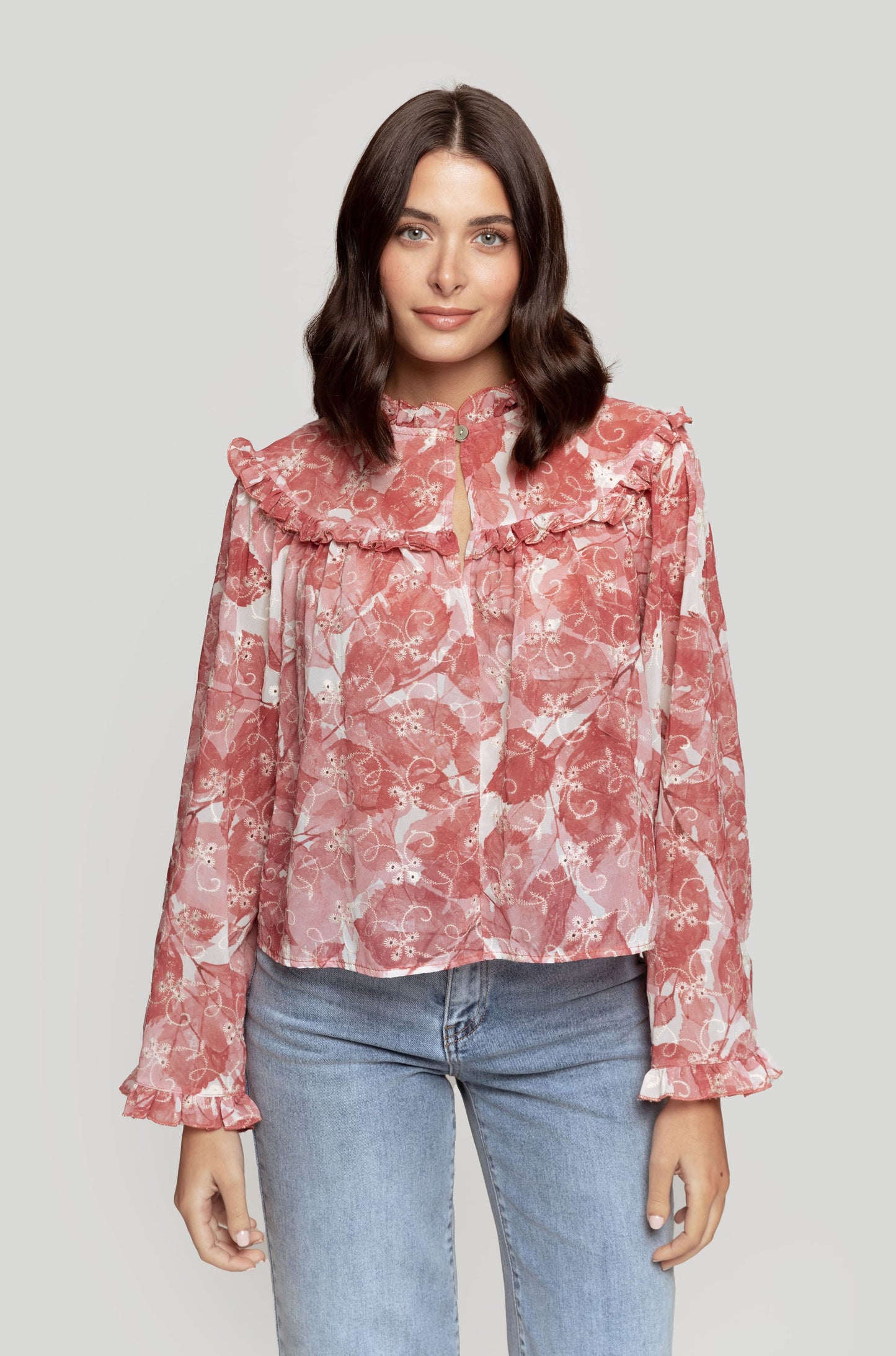 BLUSA ARMONIAS ESTAMPADA