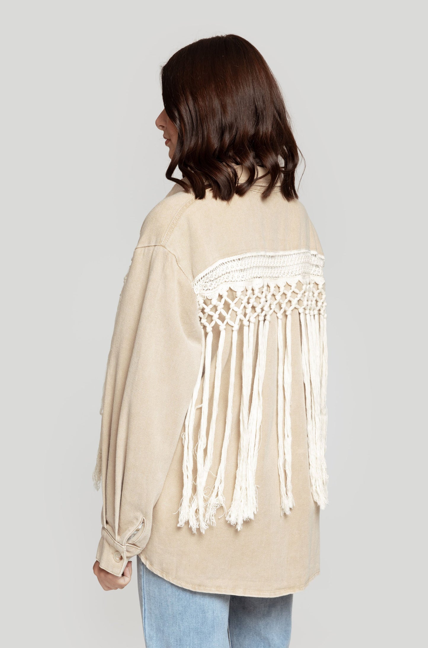 CAZADORA ARMONIAS FLECOS