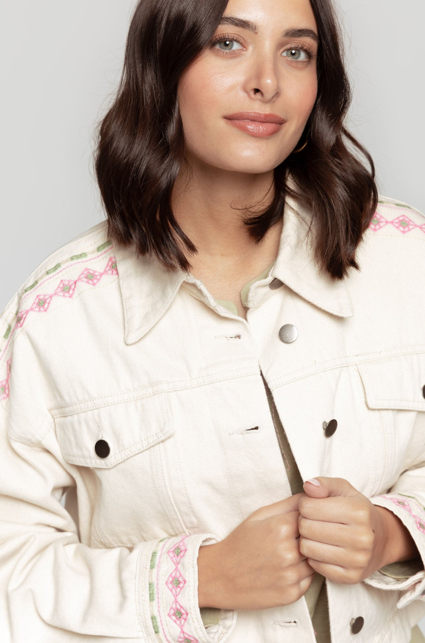 CAZADORA ARMONIAS ESTAMPADA