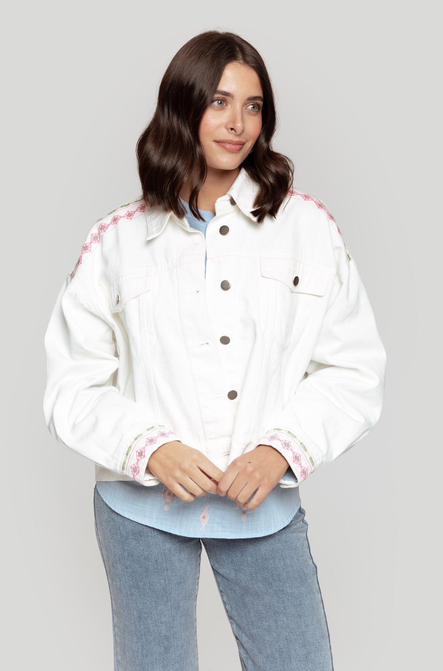 CAZADORA ARMONIAS ESTAMPADA