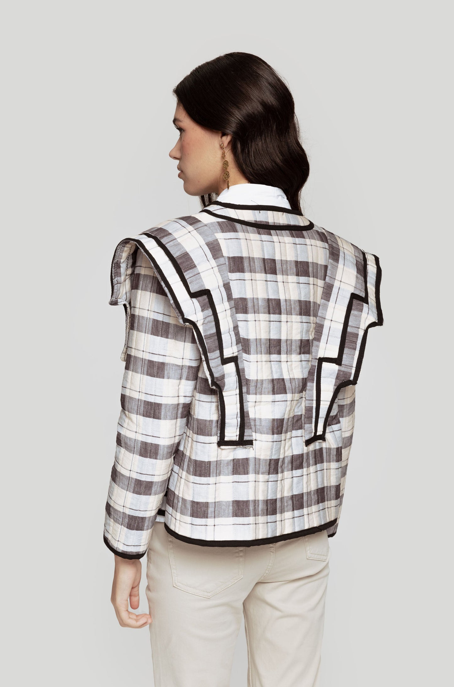 CHAQUETA MASSIMA GRAZIA VOLANTES