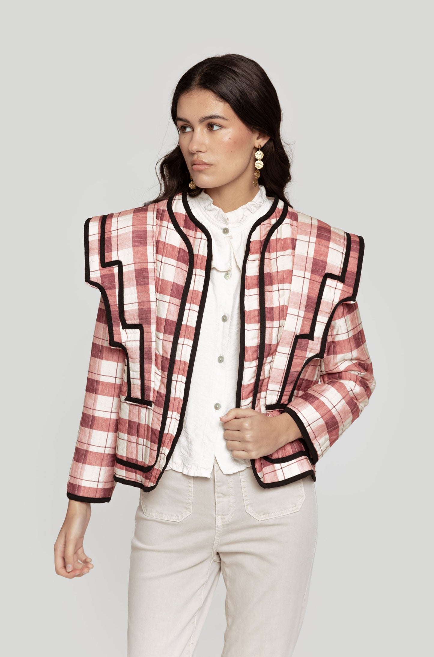 CHAQUETA MASSIMA GRAZIA VOLANTES