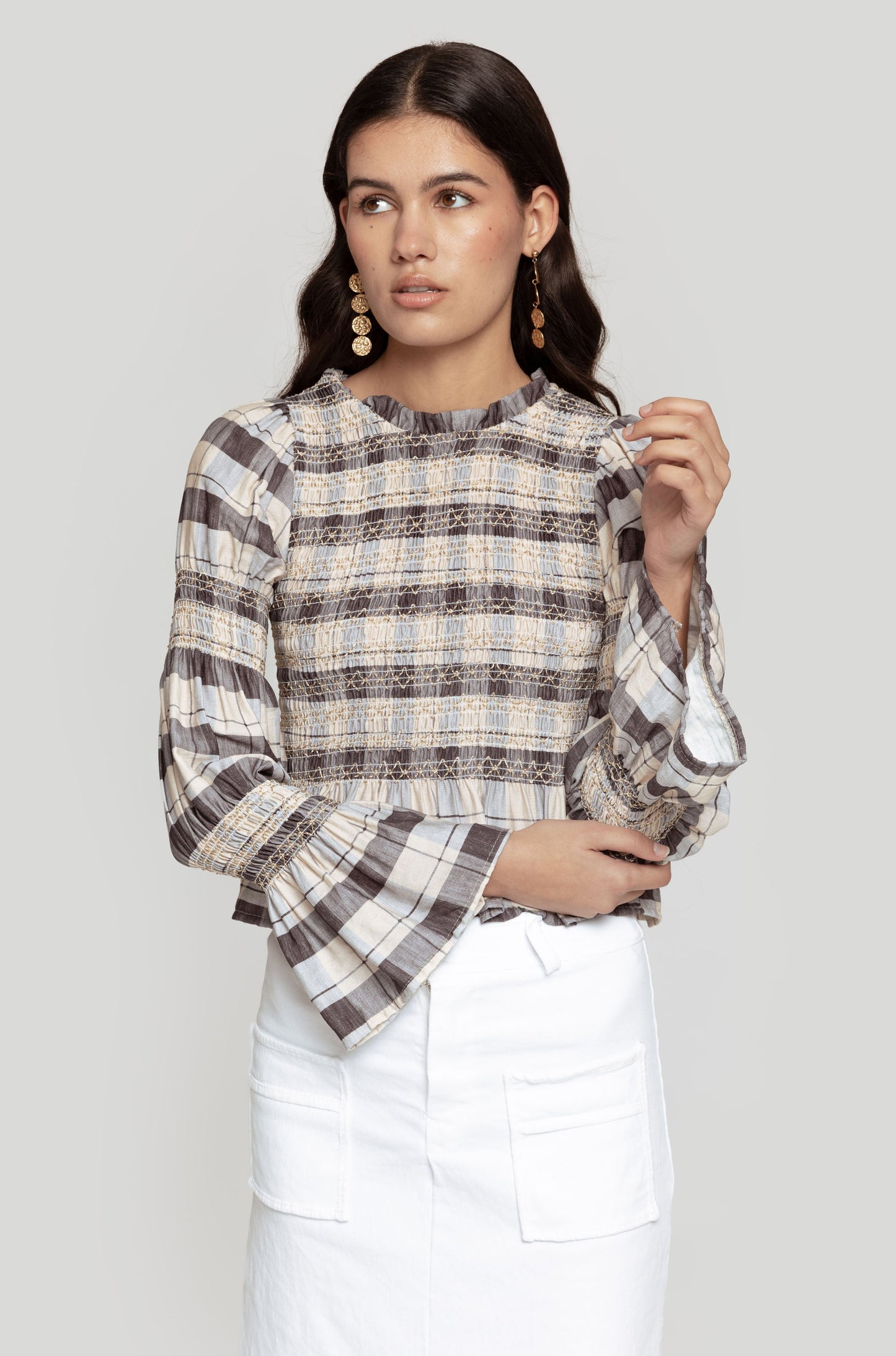 BLUSA MASSIMA GRAZIA PEPLUM