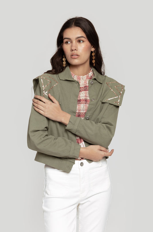 CAZADORA MASSIMA GRAZIA VOLANTE