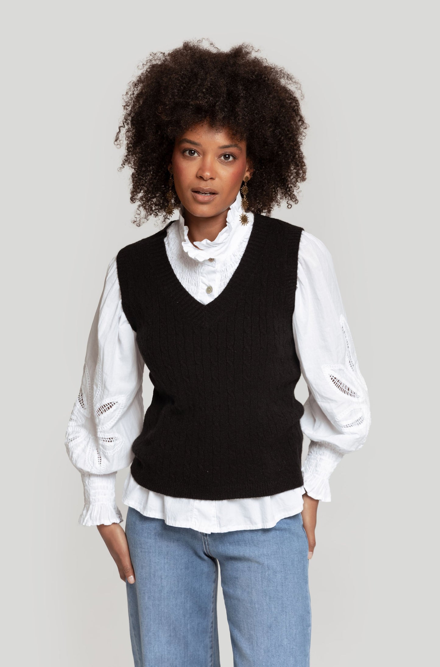 CHALECO ARMONIAS TRENZA