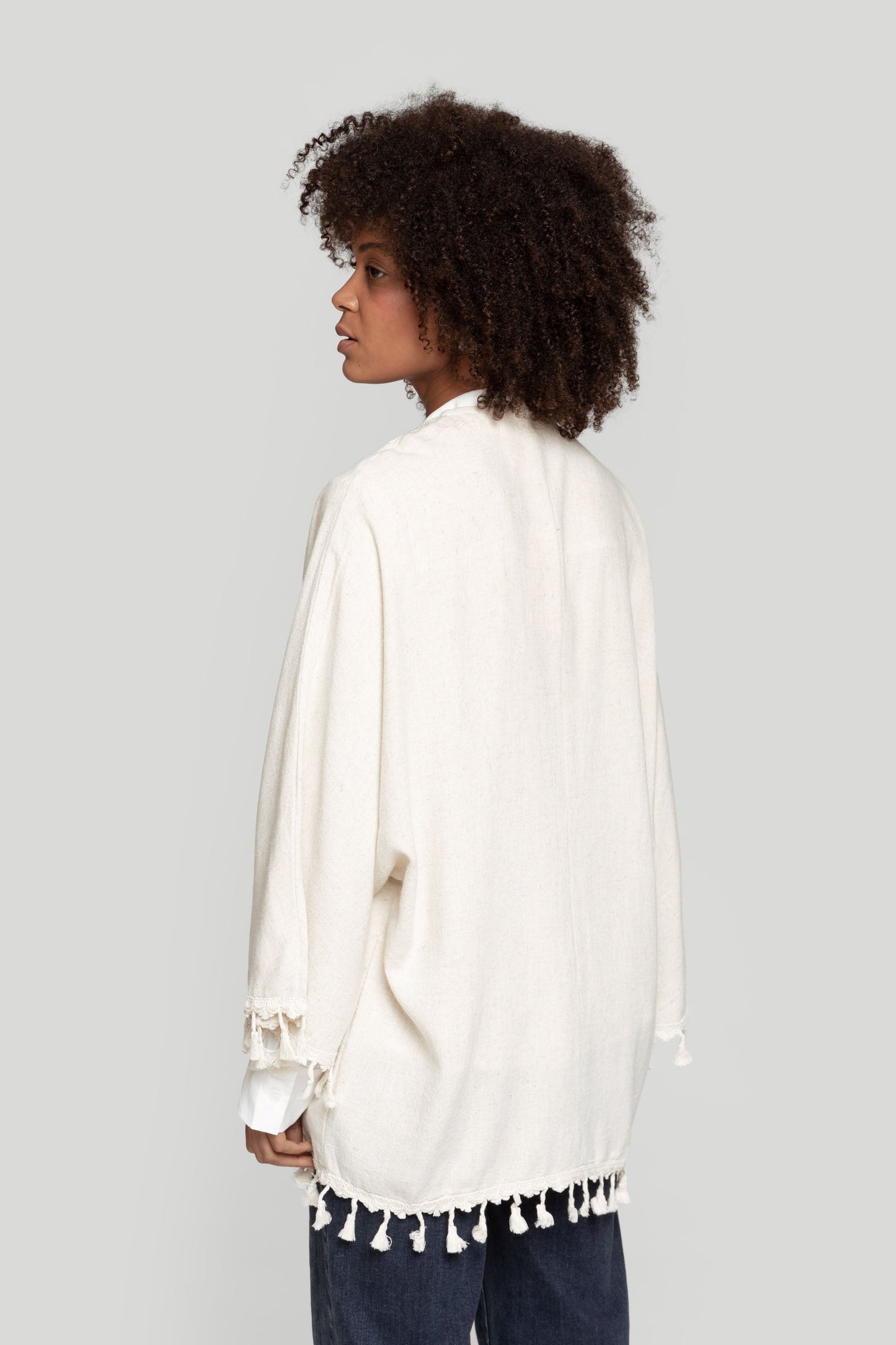 CHAQUETA ARMONIAS POMPONES