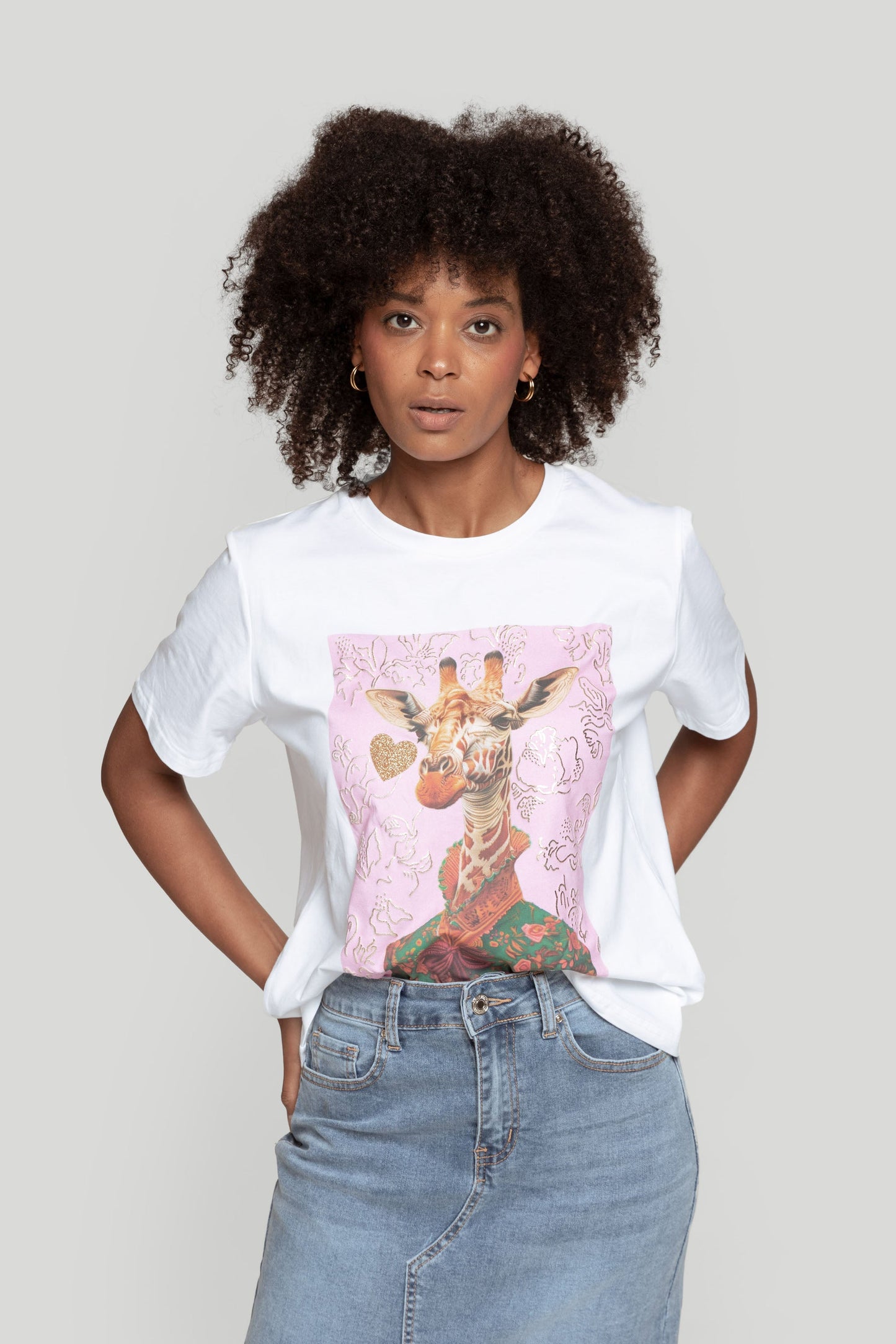 CAMISETA ARMONIAS JIRAFA