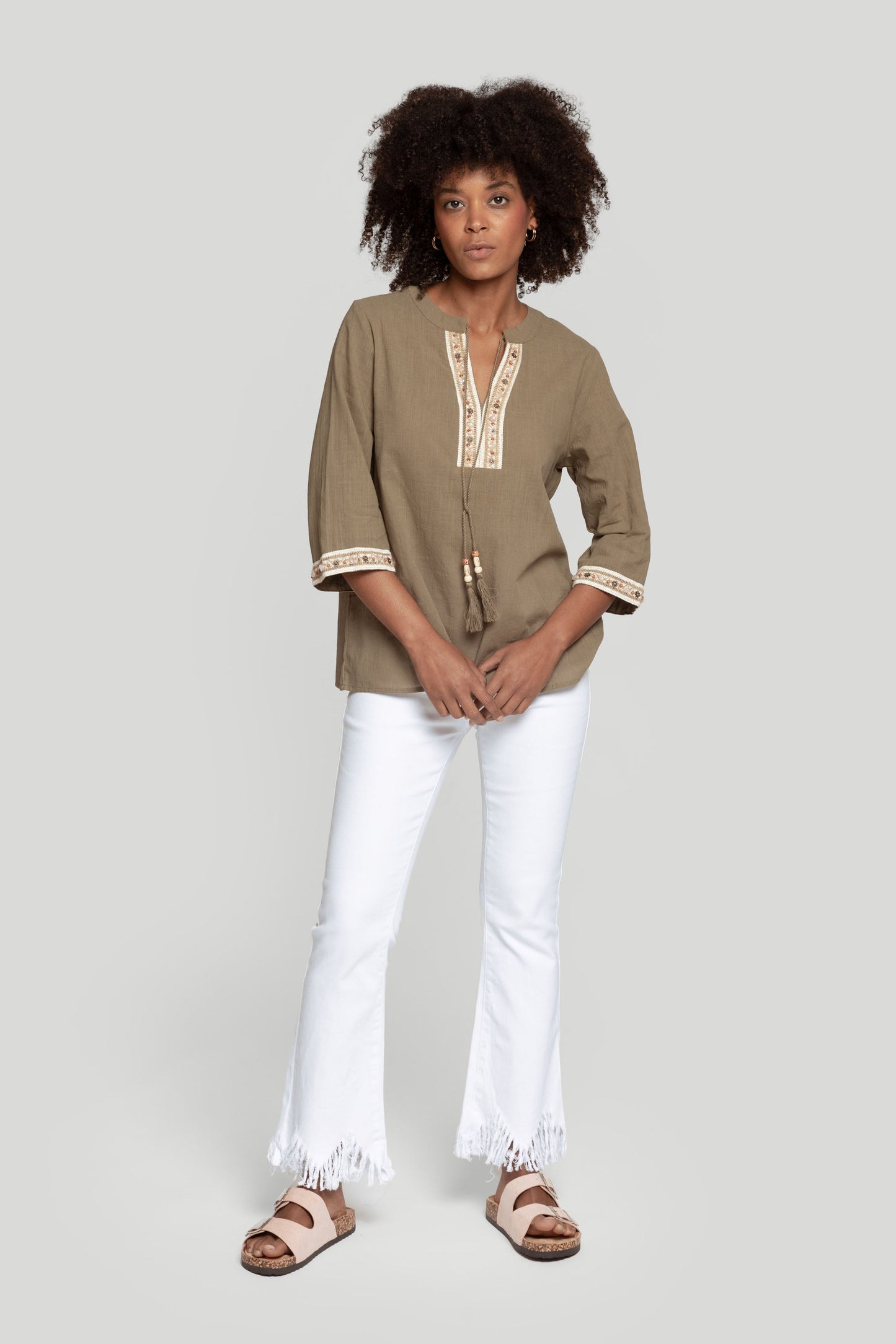 BLUSA ARMONIAS TIERRA