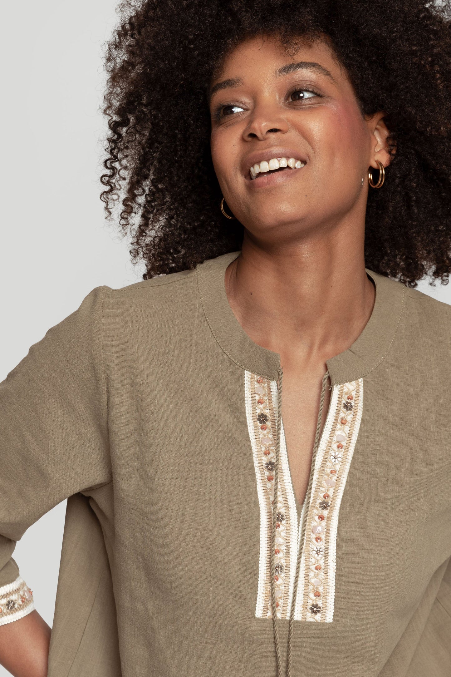 BLUSA ARMONIAS TIERRA