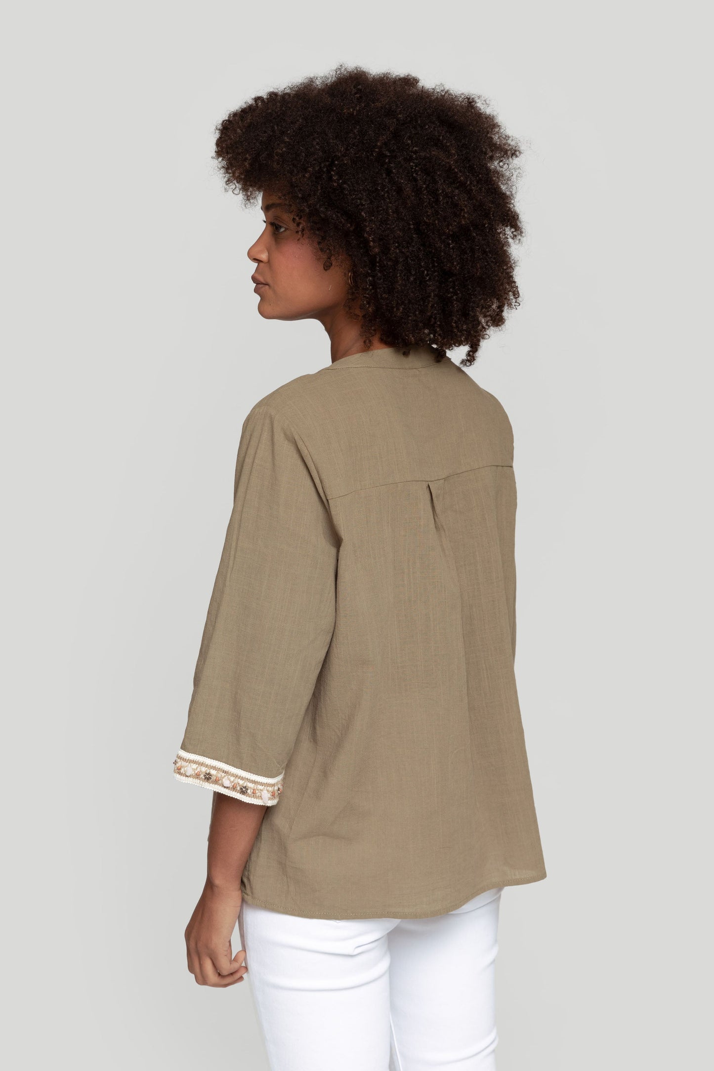 BLUSA ARMONIAS TIERRA