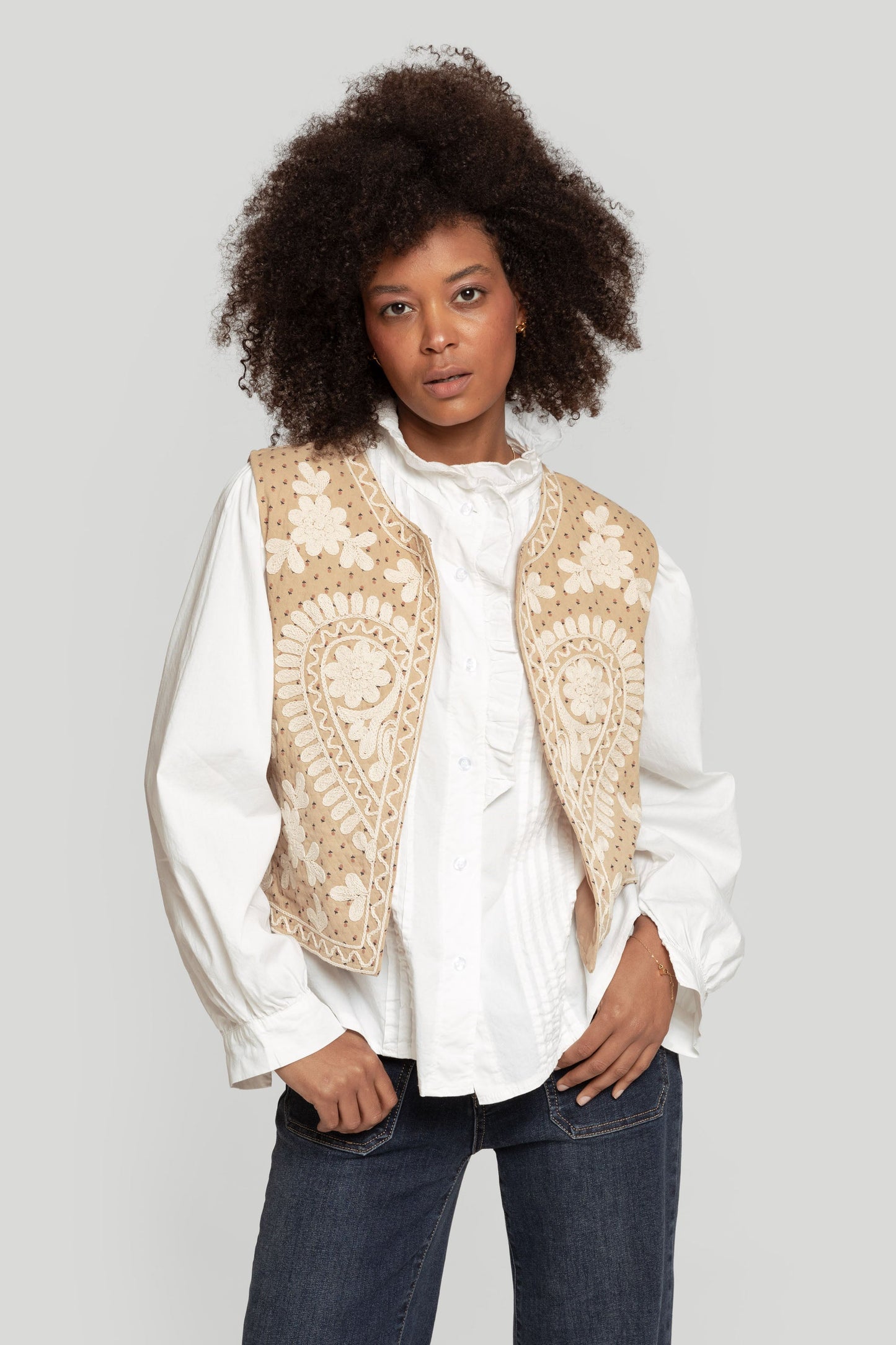 CHALECO ARMONIAS LINA