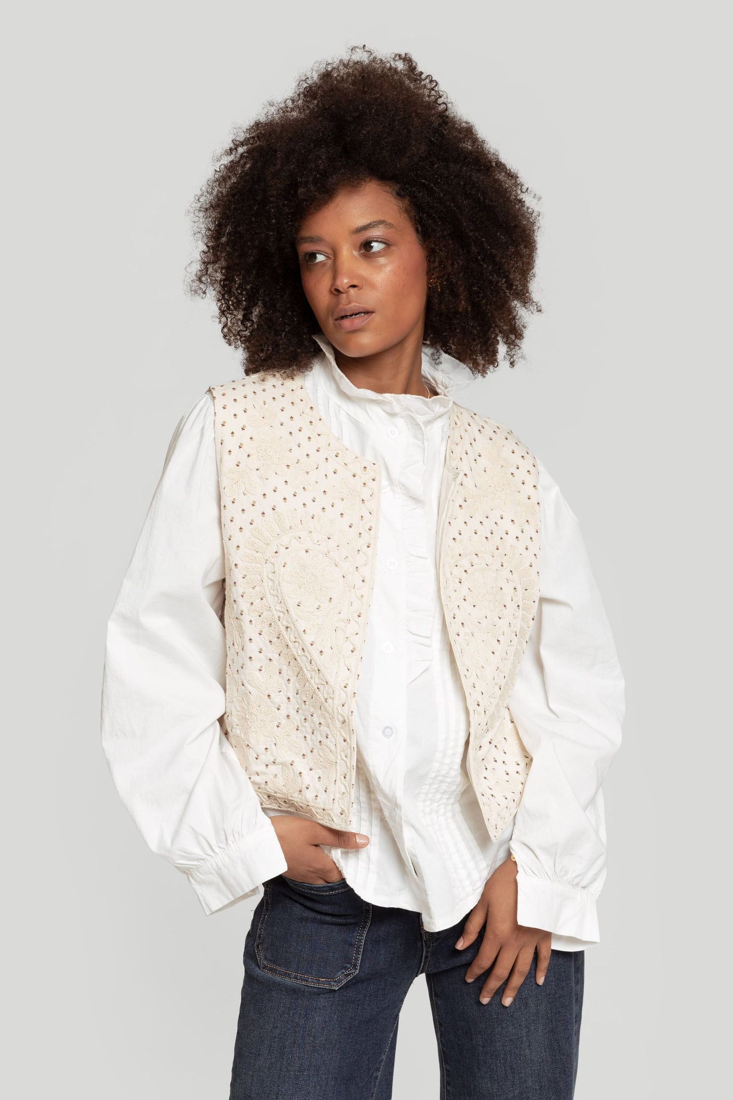 CHALECO ARMONIAS LINA