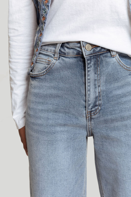 JEANS LAULIA WIDE LEG FULL LENGTH