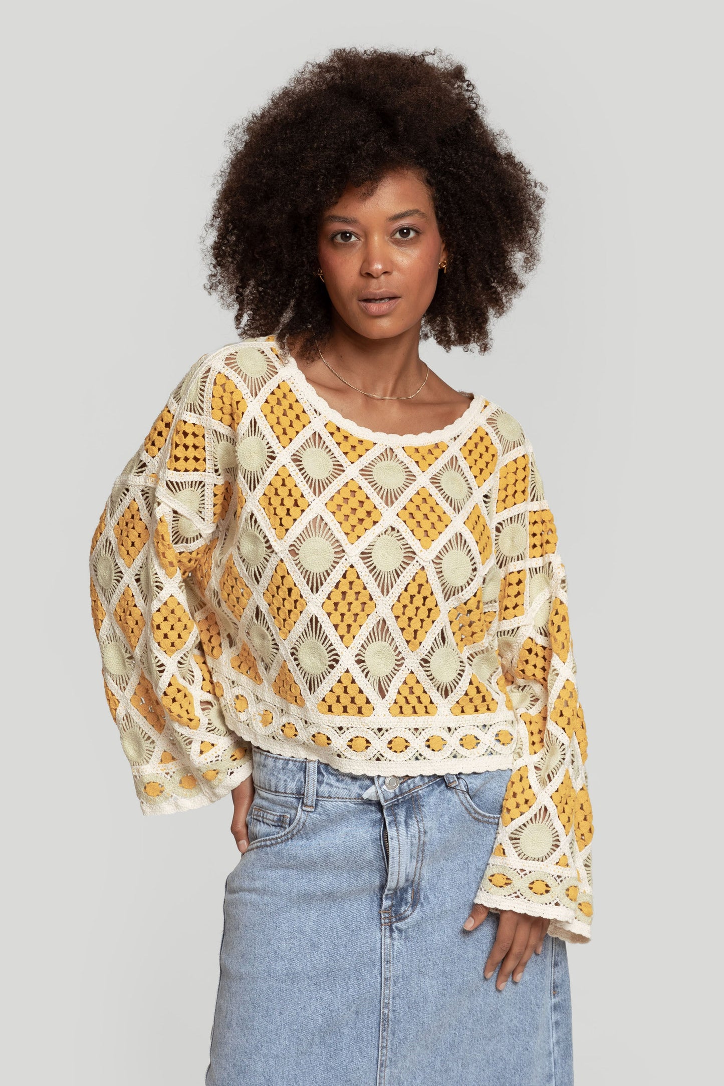 CHALECO ARMONIAS CROCHET