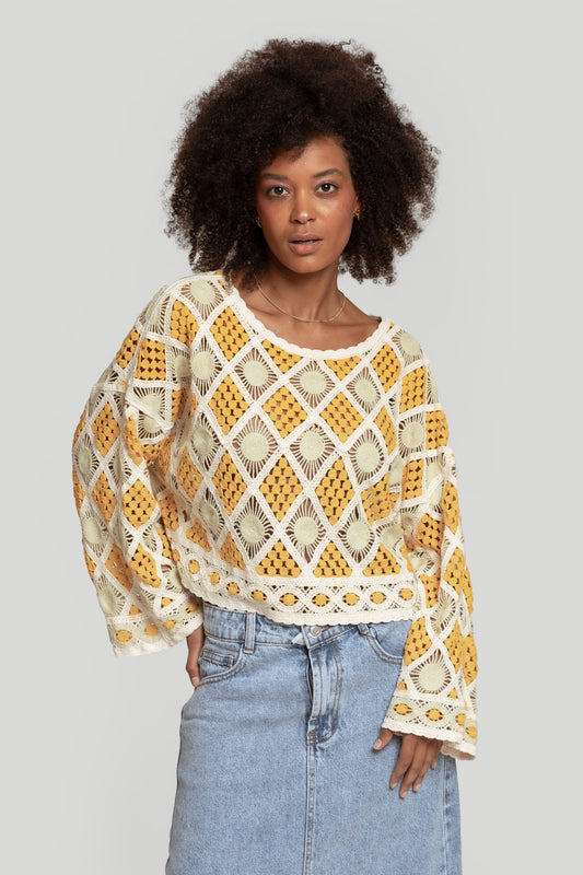 CHALECO ARMONIAS CROCHET