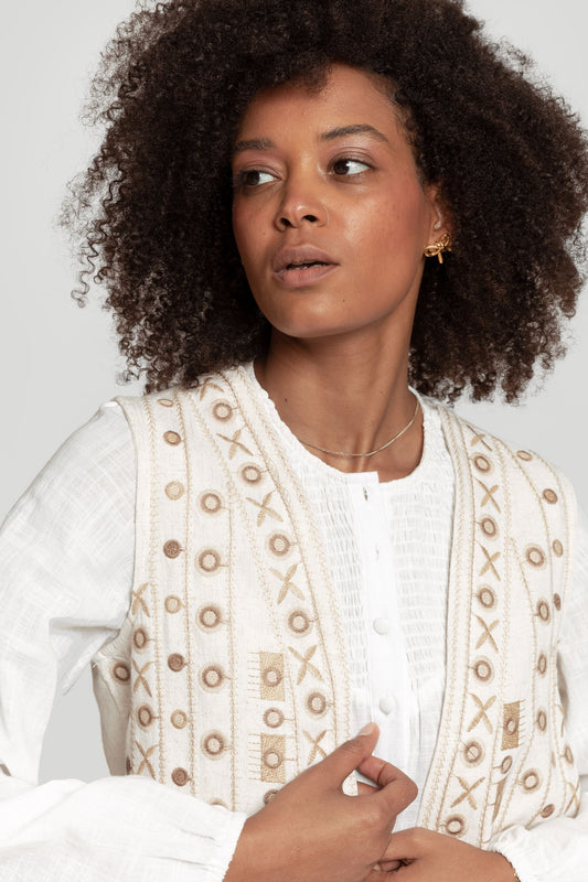 CHALECO ARMONIAS CON LINO