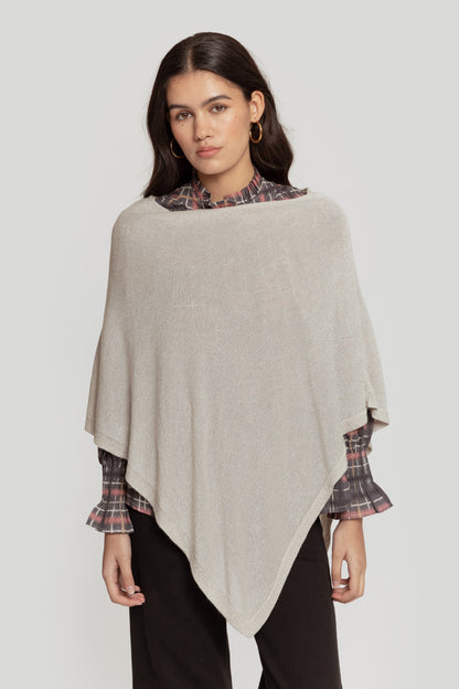 PONCHO ARMONIAS TEEN BRILLO